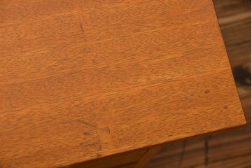 レトロ家具　昭和レトロ シンプルな片袖机(デスク、在宅ワーク、在宅用テーブル)