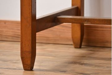 レトロ家具　昭和レトロ シンプルな片袖机(デスク、在宅ワーク、在宅用テーブル)