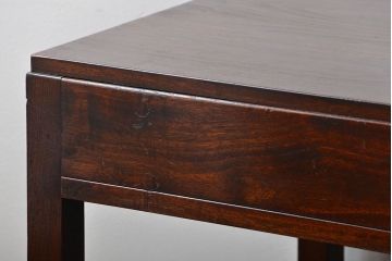 アンティーク家具　希少なアンティーク左片袖机(テーブル、デスク、在宅ワーク、在宅用)