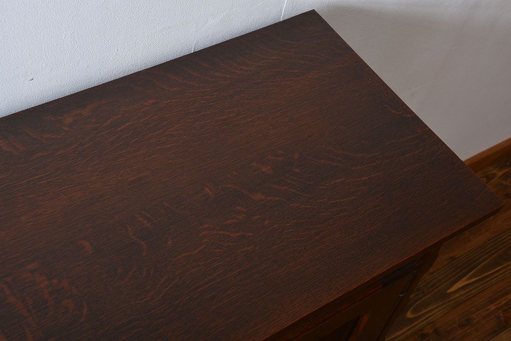 アンティーク家具　フランスアンティーク オーク材!上質なアールデコ サイドボード(サイドキャビネット)