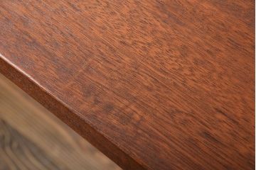 アンティーク家具　アンティーク 天板一枚板 古材の鉄脚テーブル(2)(机、作業台)