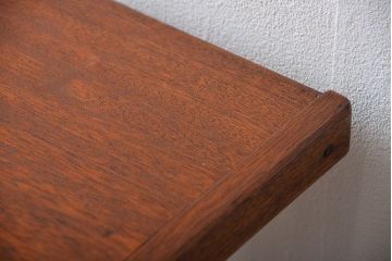 アンティーク家具　アンティーク 天板一枚板 古材の鉄脚テーブル(2)(机、作業台)