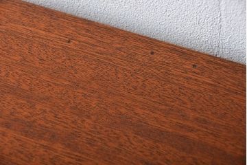 アンティーク家具　アンティーク 天板一枚板 古材の鉄脚テーブル(2)(机、作業台)