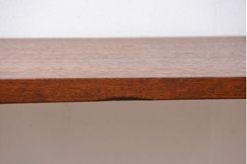 アンティーク家具　アンティーク 天板一枚板 古材の鉄脚テーブル(2)(机、作業台)