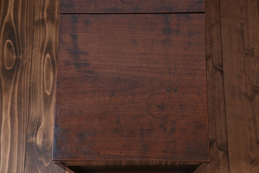 アンティーク雑貨　アンティーク　古い米びつ(収納箱)