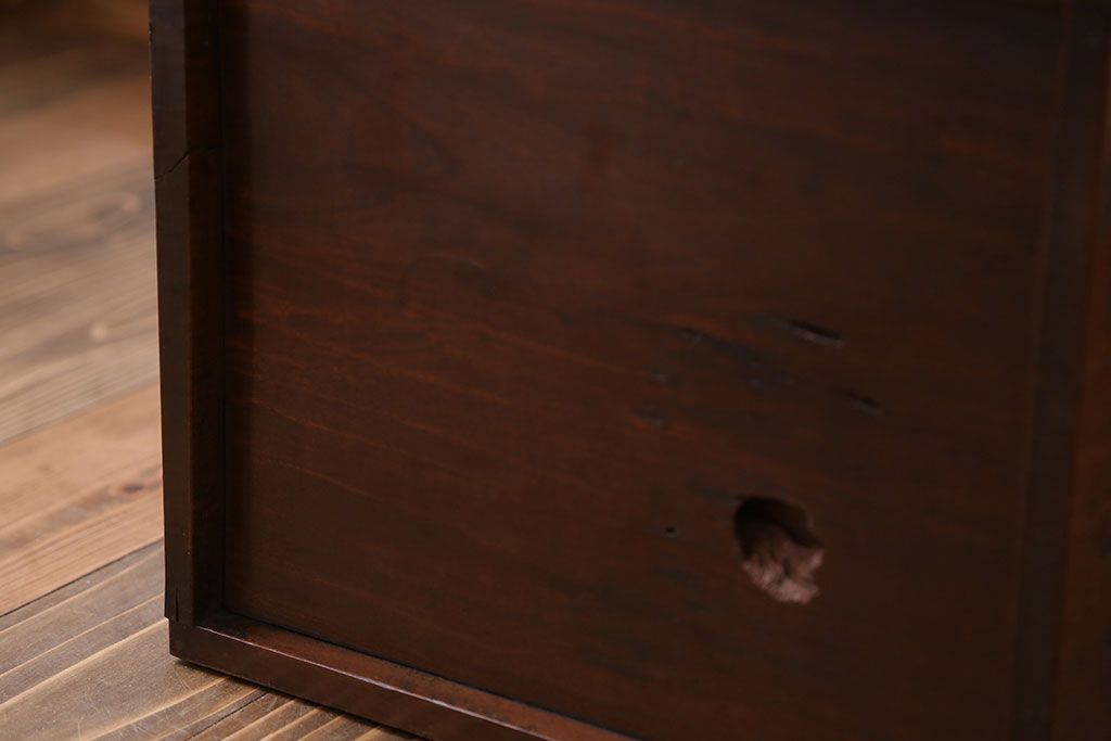 アンティーク雑貨　アンティーク　古い米びつ(収納箱)