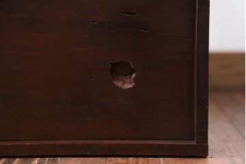 アンティーク雑貨　アンティーク　古い米びつ(収納箱)