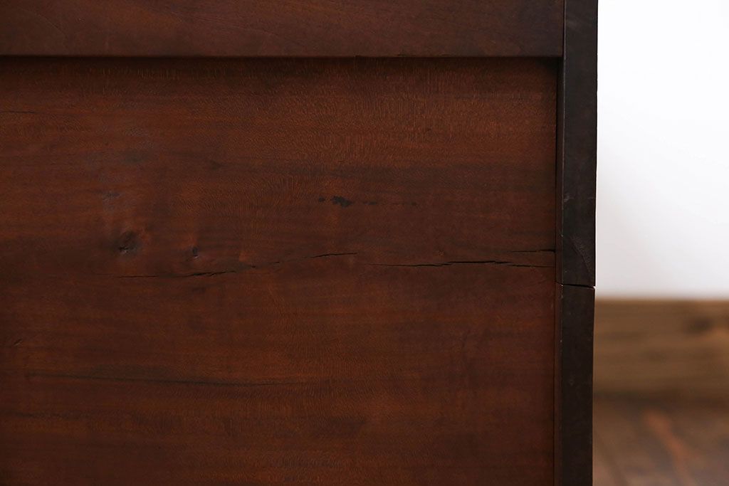 アンティーク雑貨　アンティーク　古い米びつ(収納箱)