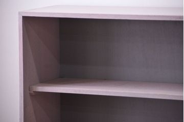 アンティーク家具　アンティークペイント 引き出し付き本棚(飾り棚)