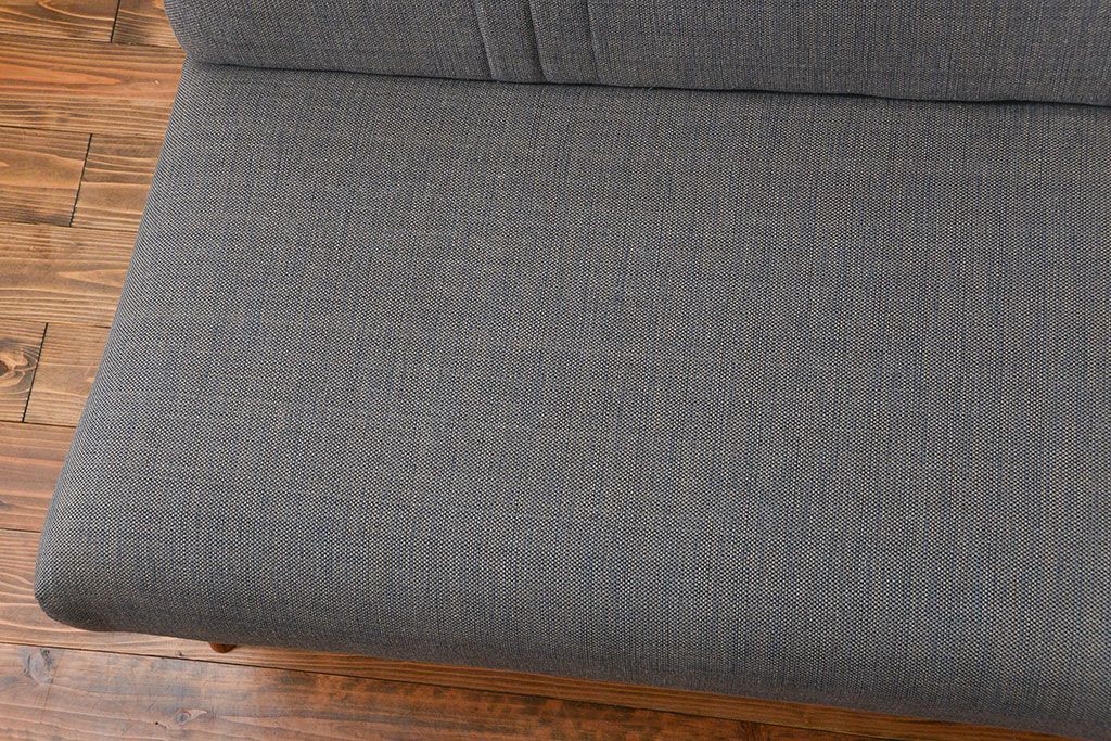 レトロ家具　アンティーク 1960年頃 レトロでシンプルな3人掛けソファ