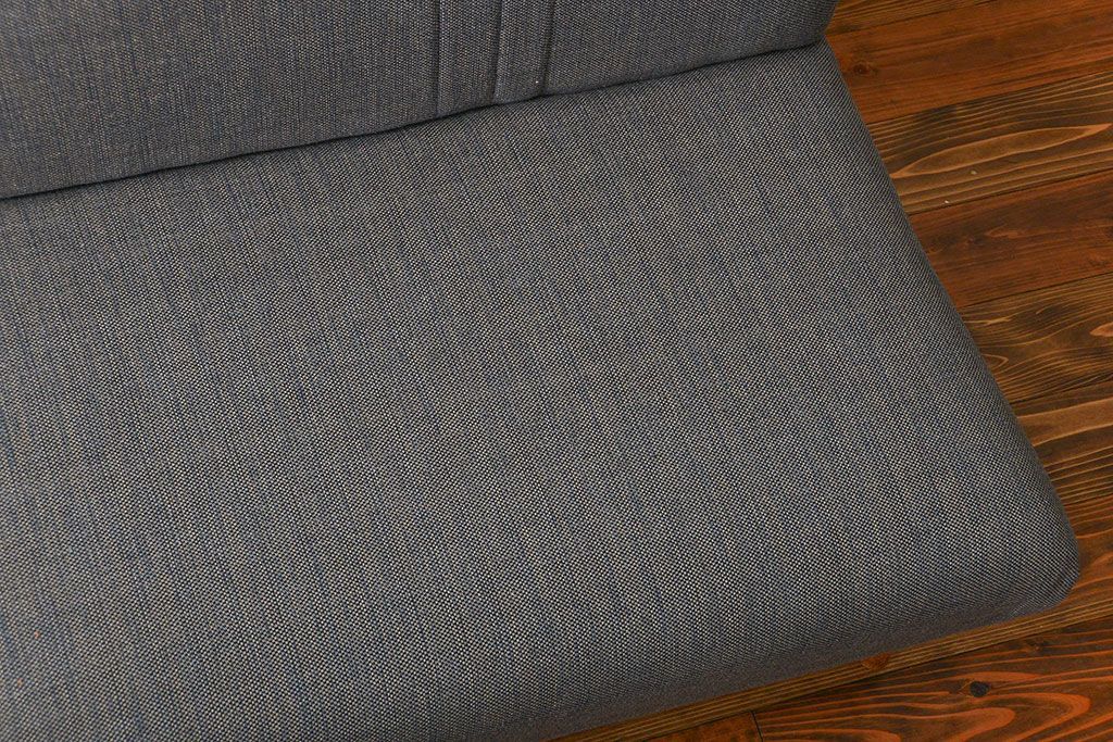 レトロ家具　アンティーク 1960年頃 レトロでシンプルな3人掛けソファ