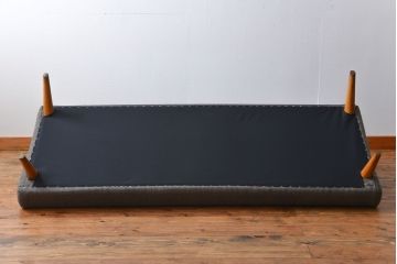 レトロ家具　アンティーク 1960年頃 レトロでシンプルな3人掛けソファ
