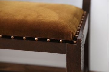 アンティーク家具　大正ロマン 古い洋館のアンティークベンチ(長椅子、長イス)