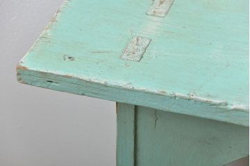 アンティーク家具　イギリスアンティーク ペンキのはげたかわいいベンチ(長椅子)