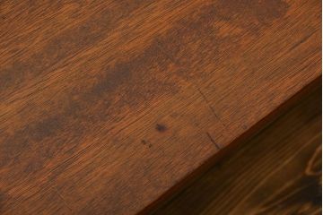 アンティーク家具　アンティーク 折り畳み式の横長テーブル(8)(作業台、机、裁ち板)