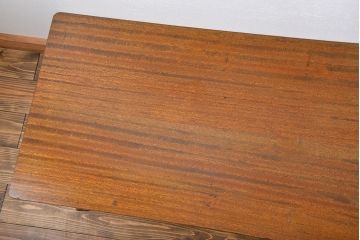 アンティーク家具　アンティーク 折り畳み式の横長テーブル(9)(作業台、机、裁ち板)