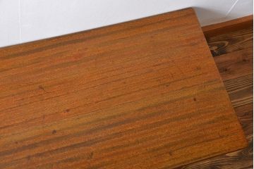 アンティーク家具　アンティーク 折り畳み式の横長テーブル(9)(作業台、机、裁ち板)