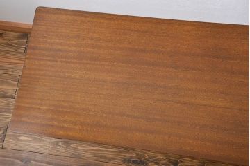 アンティーク家具　アンティーク 折り畳み式の横長テーブル(10)(作業台、机、裁ち板)
