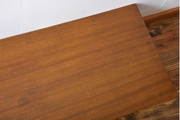 アンティーク家具　アンティーク 折り畳み式の横長テーブル(10)(作業台、机、裁ち板)