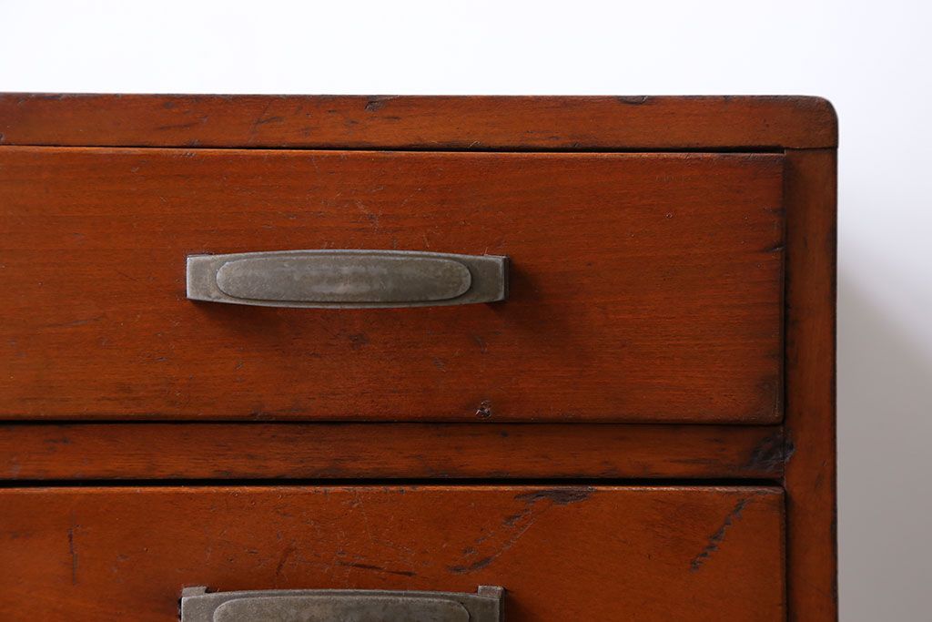 レトロ家具　昭和レトロ 小さな3杯小引き出し