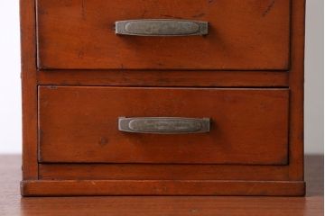 レトロ家具　昭和レトロ 小さな3杯小引き出し