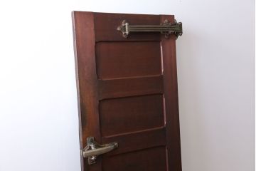 アンティーク 珍品 古い氷屋の冷蔵室のドア(2)(扉、冷蔵庫)