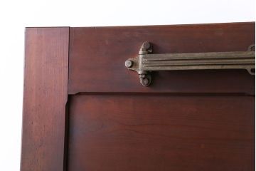 アンティーク 珍品 古い氷屋の冷蔵室のドア(2)(扉、冷蔵庫)