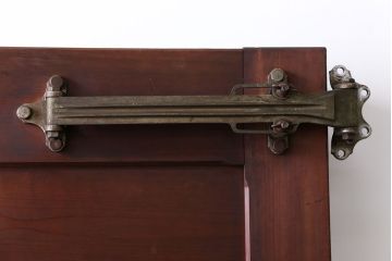 アンティーク 珍品 古い氷屋の冷蔵室のドア(2)(扉、冷蔵庫)