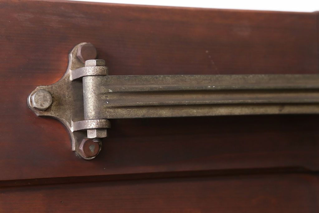 アンティーク 珍品 古い氷屋の冷蔵室のドア(2)(扉、冷蔵庫)