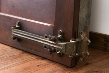 アンティーク 珍品 古い氷屋の冷蔵室のドア(2)(扉、冷蔵庫)