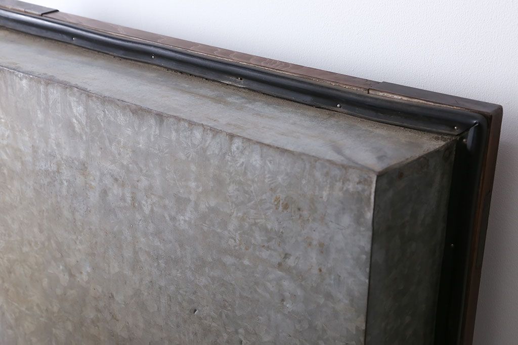 アンティーク 珍品 古い氷屋の冷蔵室のドア(2)(扉、冷蔵庫)