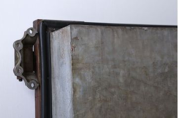 アンティーク 珍品 古い氷屋の冷蔵室のドア(2)(扉、冷蔵庫)