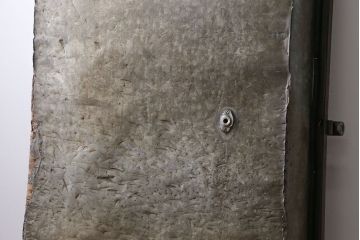 アンティーク 珍品 古い氷屋の冷蔵室のドア(2)(扉、冷蔵庫)