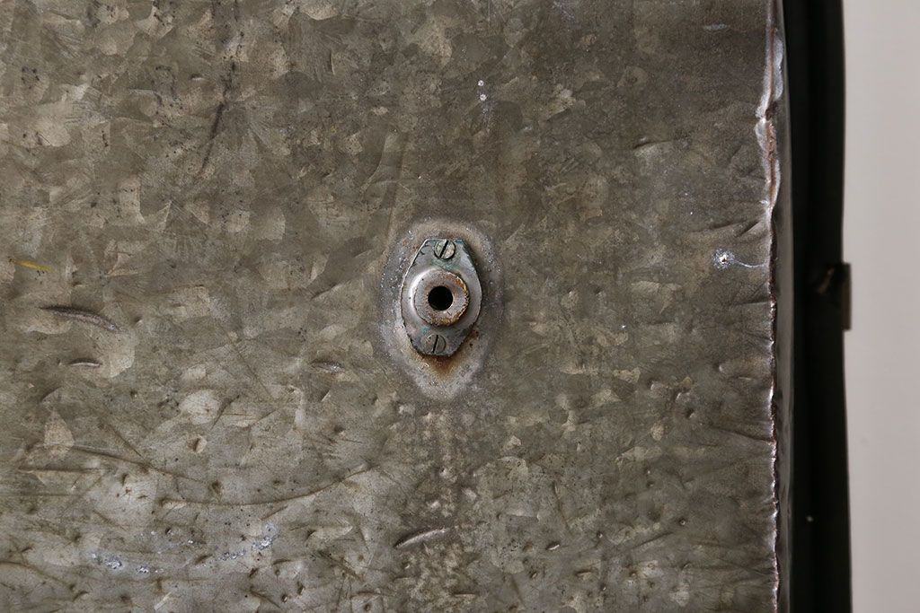 アンティーク 珍品 古い氷屋の冷蔵室のドア(2)(扉、冷蔵庫)