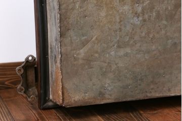 アンティーク 珍品 古い氷屋の冷蔵室のドア(2)(扉、冷蔵庫)