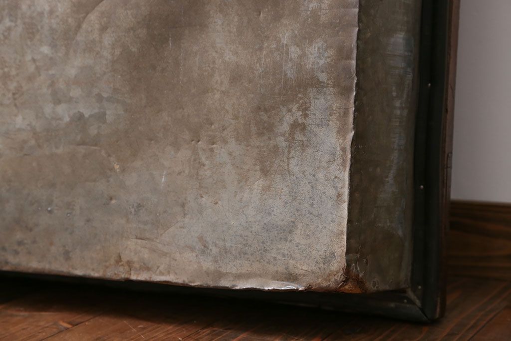 アンティーク 珍品 古い氷屋の冷蔵室のドア(2)(扉、冷蔵庫)