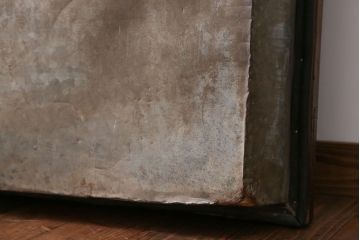 アンティーク 珍品 古い氷屋の冷蔵室のドア(2)(扉、冷蔵庫)