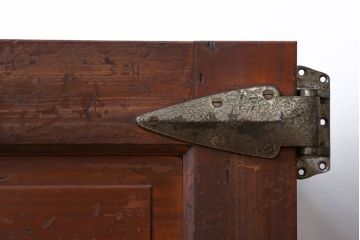 アンティーク 珍品 古い氷屋の冷蔵室のドア 2枚セット