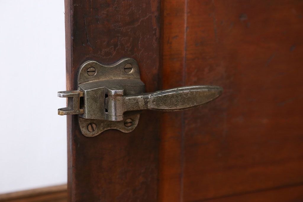 アンティーク 珍品 古い氷屋の冷蔵室のドア 2枚セット