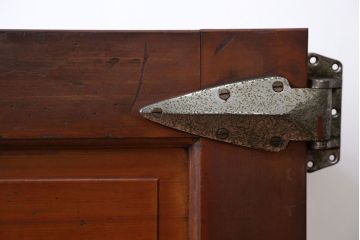 アンティーク 珍品 古い氷屋の冷蔵室のドア 2枚セット