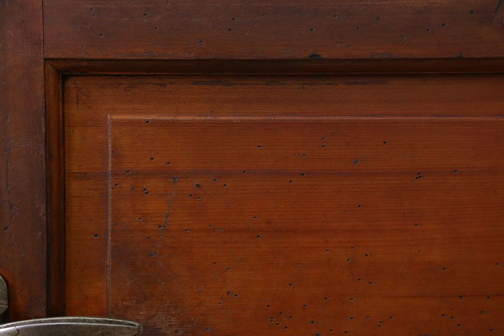 アンティーク 珍品 古い氷屋の冷蔵室のドア 2枚セット