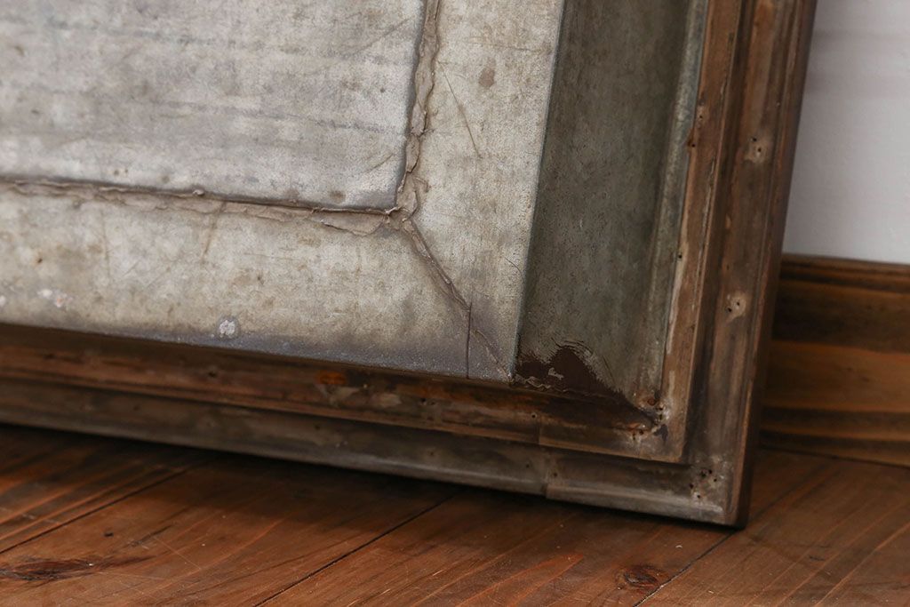 アンティーク 珍品 古い氷屋の冷蔵室のドア 2枚セット