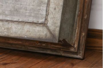 アンティーク 珍品 古い氷屋の冷蔵室のドア 2枚セット