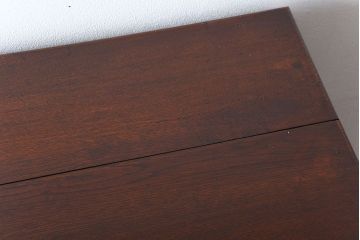 アンティーク家具　アンティーク 古いナラ材の縦型ブックケース(本棚、収納棚)