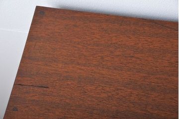 アンティーク家具　アンティーク モールガラス入り脚付き収納棚