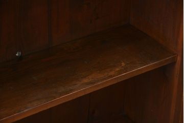 レトロ家具　昭和レトロ 薄型4杯引き出し付き本棚