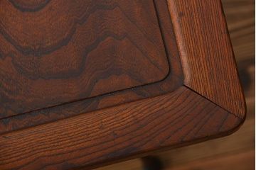 アンティーク家具　アンティーク 鉄脚のスクエアコーヒーテーブル(センターテーブル)