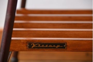 アンティーク家具　アンティーク 鉄脚のスクエアコーヒーテーブル(センターテーブル)