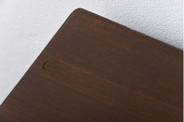 アンティーク雑貨　アンティーク 古いナラ材の花台(サイドテーブル)