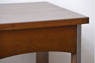 アンティーク雑貨　アンティーク 古いナラ材の花台(サイドテーブル)